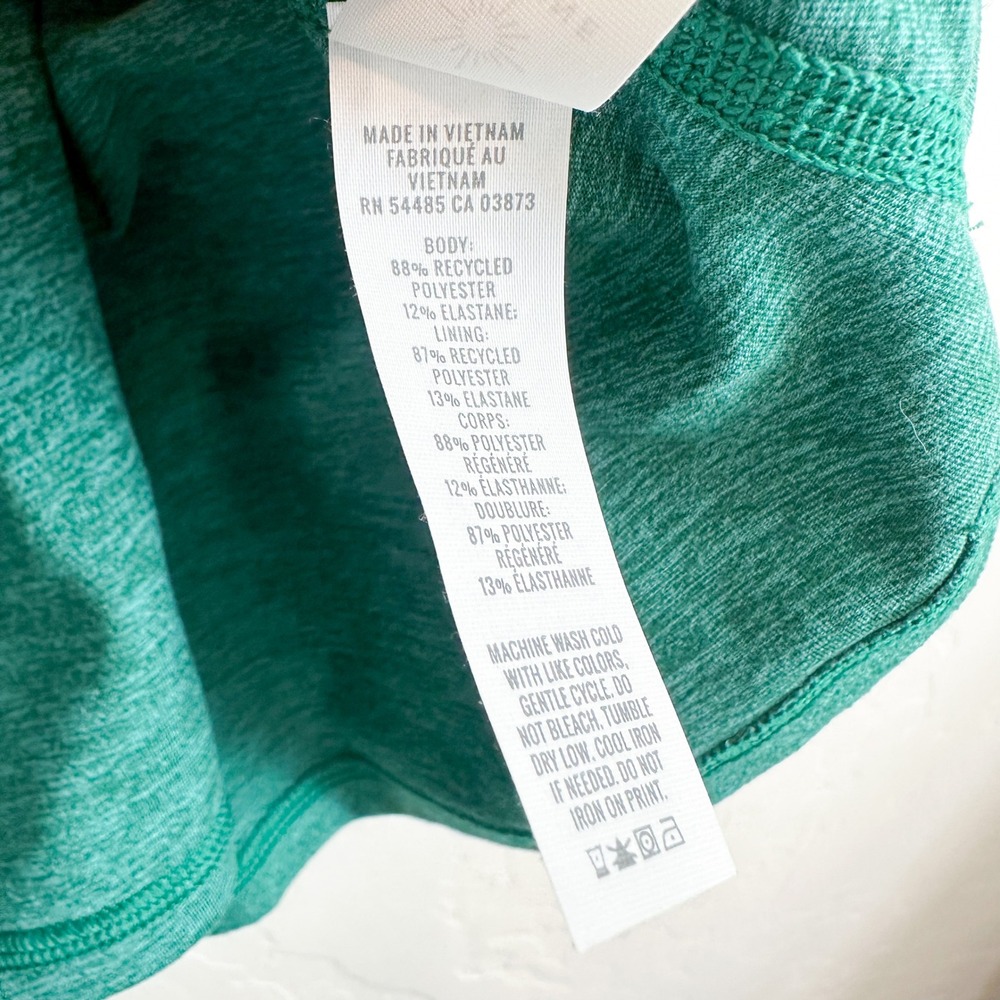 OFFLINE Aerie | Hugger Asymmetrical Athletic Dress Skort, Moulant Green | Large - Picture 7 of 7